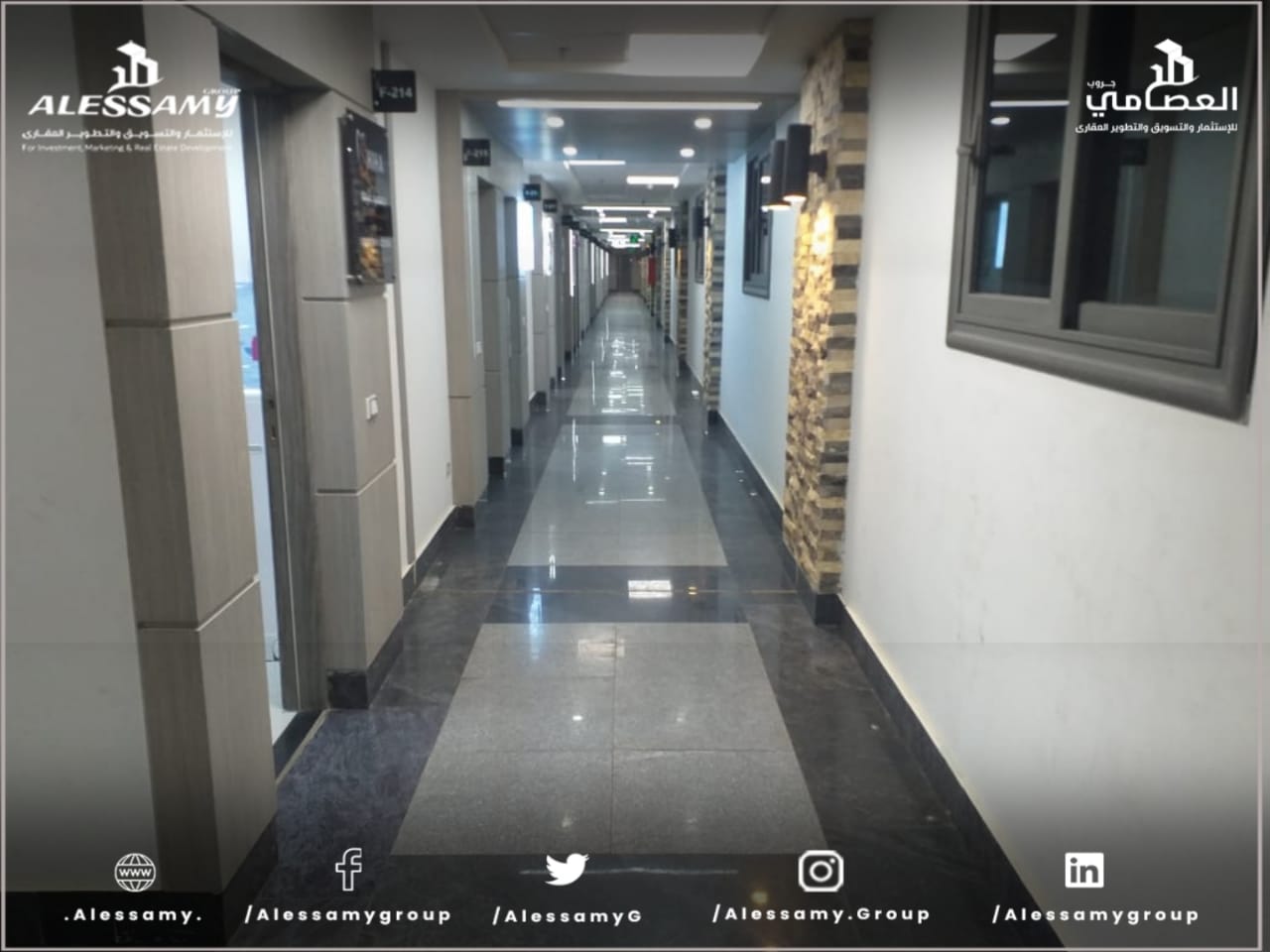 عيادة طبية  للبيع بتاون سنتر الشروق