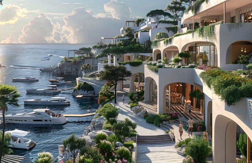 بSouthMED EGYPT  72 م2 غربى للبيع تقسيط تطل على الاجون - منطقة البحيرات