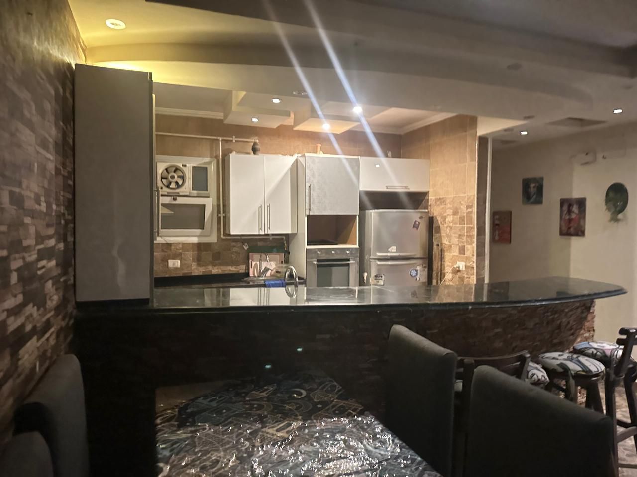 بمدينتى شقة 96 م2 بحرى للايجار مفروش تطل على وايد جـــاردن