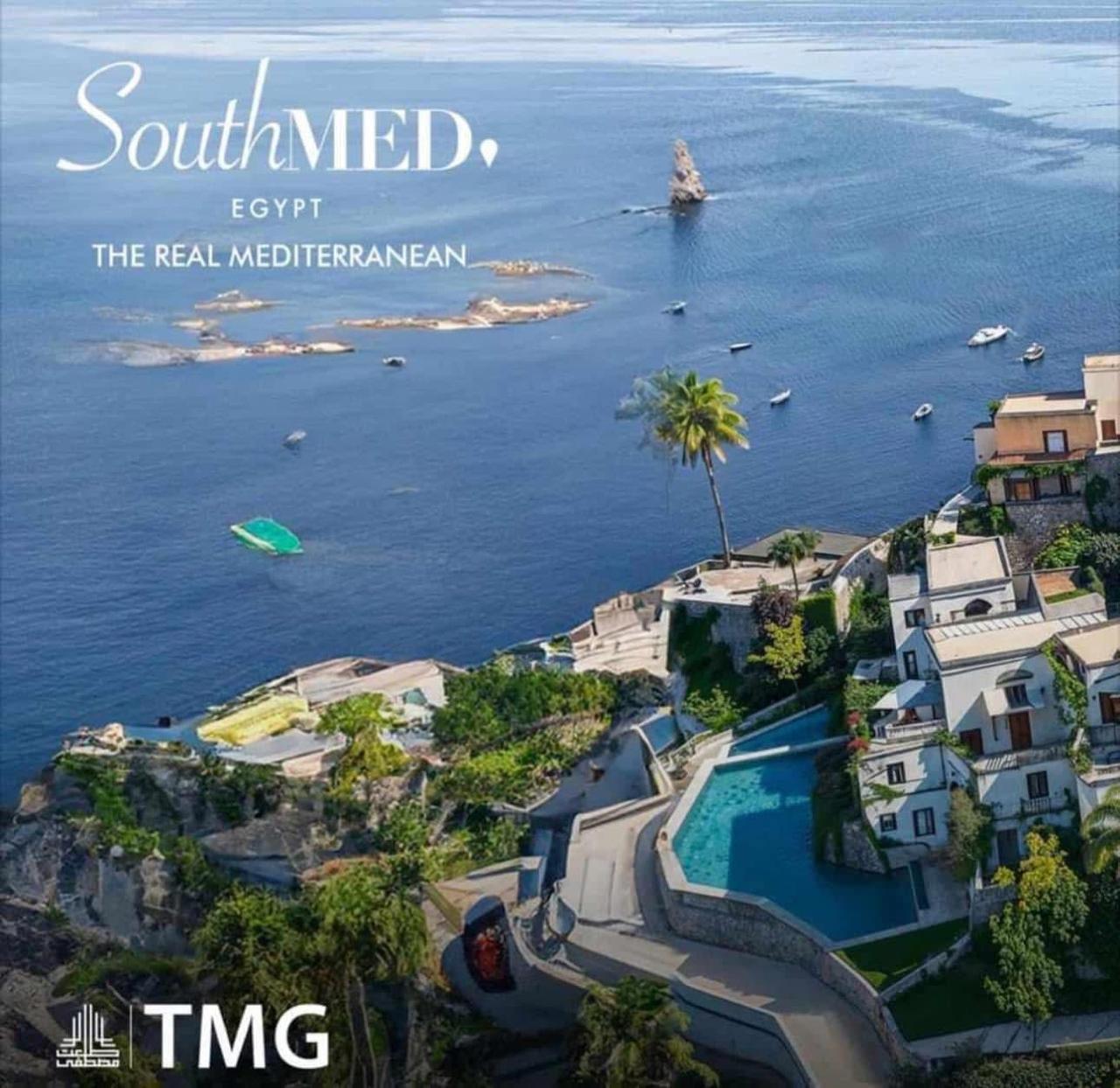 بSouthMED EGYPT  132 م2 بحرى للبيع تقسيط تطل على الاجون - منطقة البحيرات
