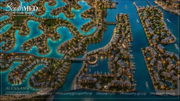 شالية 156م للبيع بالتقسيط بالمارينا بمشروع SouthMED EGYPT