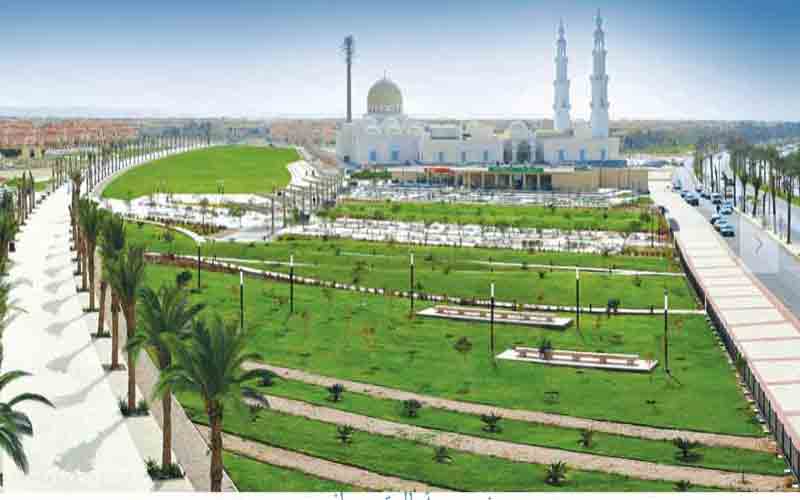 للبيع بأقل مقدم ارضي بحديقةB8 مساحة 84م+30 م بالفرش والاجهزة