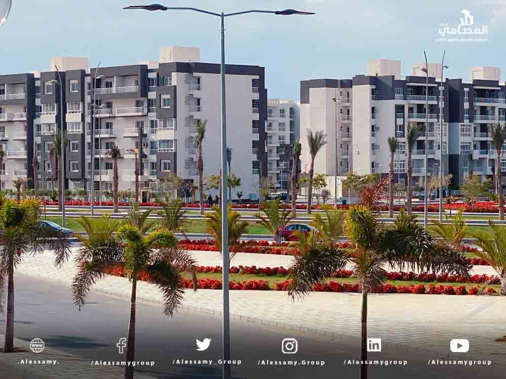 شقه للبيع بتسهيلات علي 10 سنوات  بمدينتي 107متر في الB12