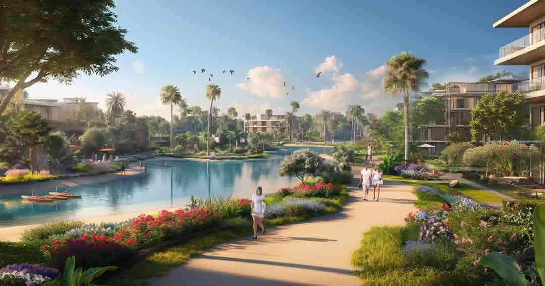 شاليه 112 متر للبيع في SOUTHMED فيو لاجون 