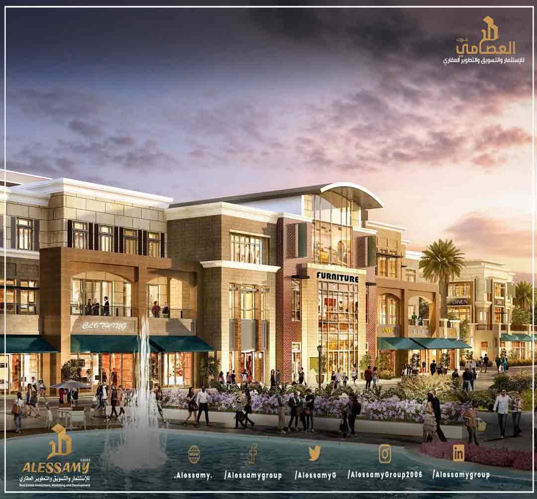 محل للبيع حجز افتتاح 32م واجهه بمنطقة open air mall extenion