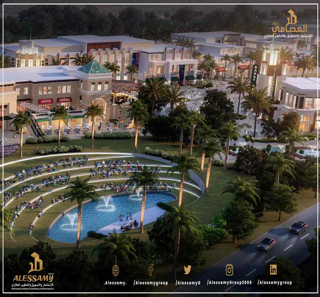 بمدينتي عياده طبيه47مopen air mall extension للبيع بالتقسيط