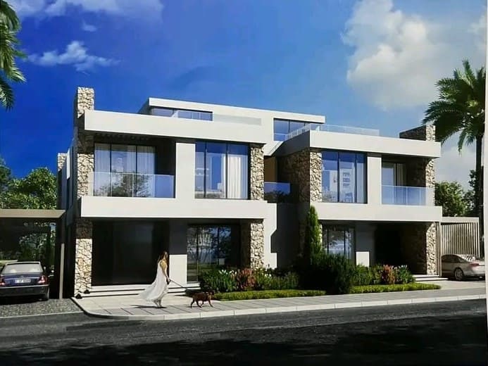 فيلا رباعية بمدبنة نور 236 م بV4 نموذج Q1