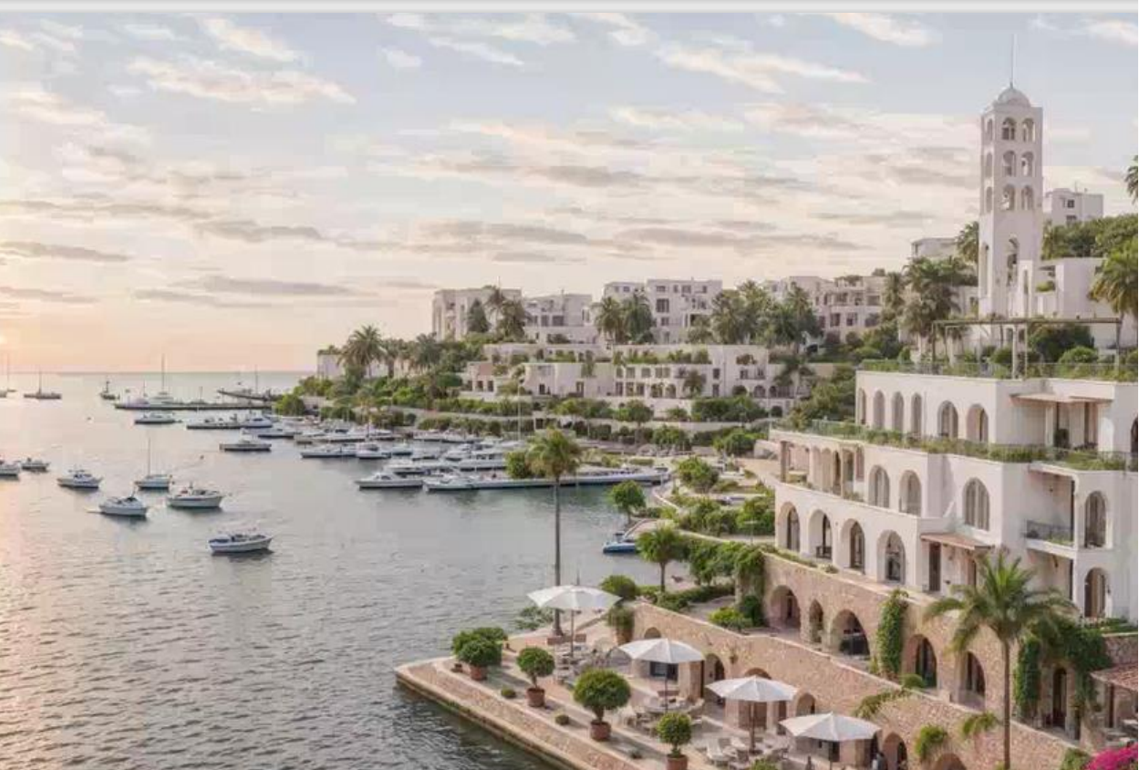 للبيع بالساوثميد شاليه مميز بمارينا C سانتورينى