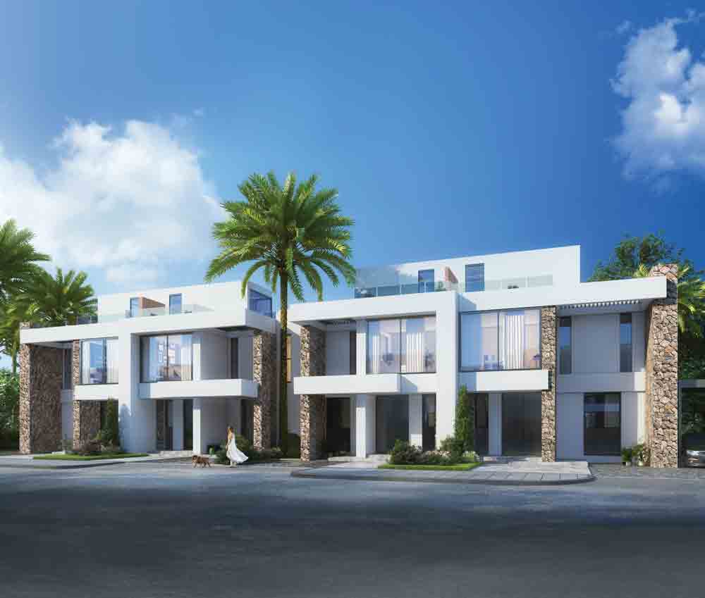 فيلا تاون للبيع بالتقسيط بمدينة نور 307 م ب V3 باقل مقدم 