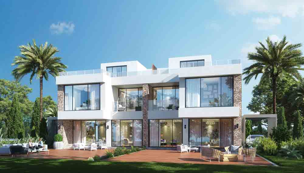 فيلا للبيع بمدينة نور 377م وايد جاردن دبل فيس ب VG3 