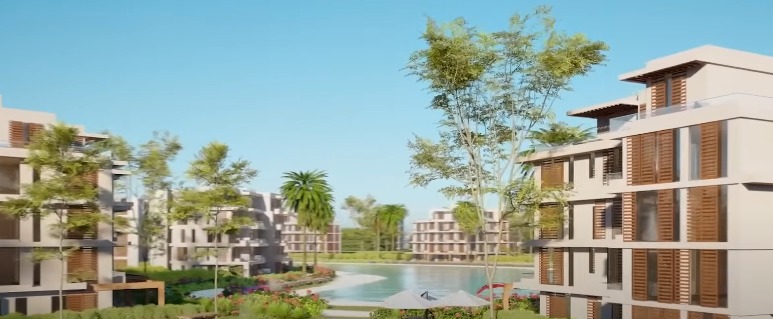 بSouthMED EGYPT  88 م2 بحرى للبيع تقسيط تطل على الاجون