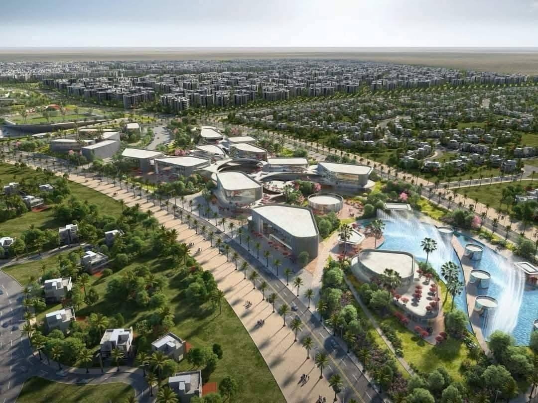 بنور شقة 98 م2 للبيع تقسيط تطل على وايد جـــاردن