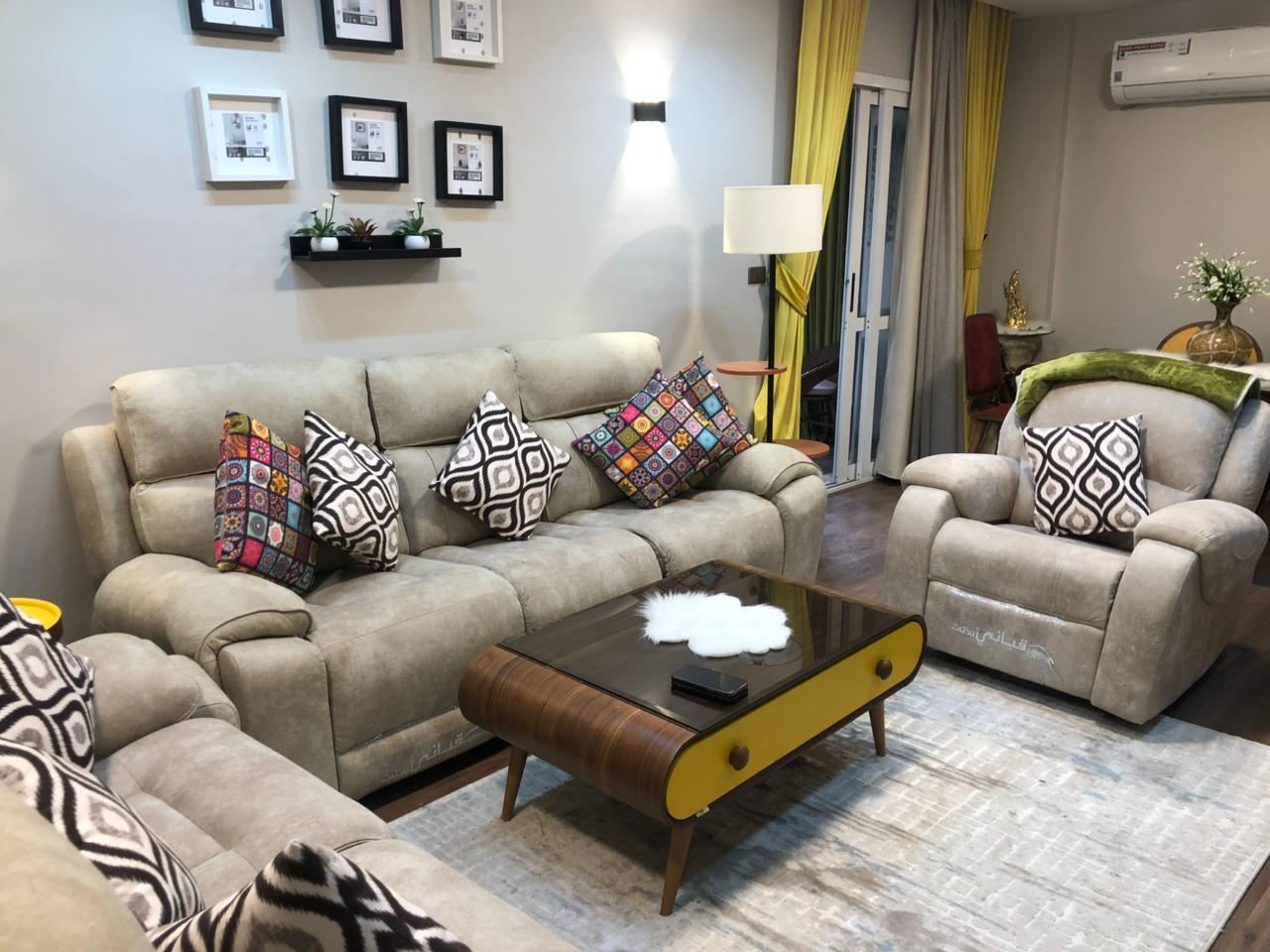 شقه للايجار بمدينتي107 م بإطلاله مميزه علي جاردن فيو في الB1