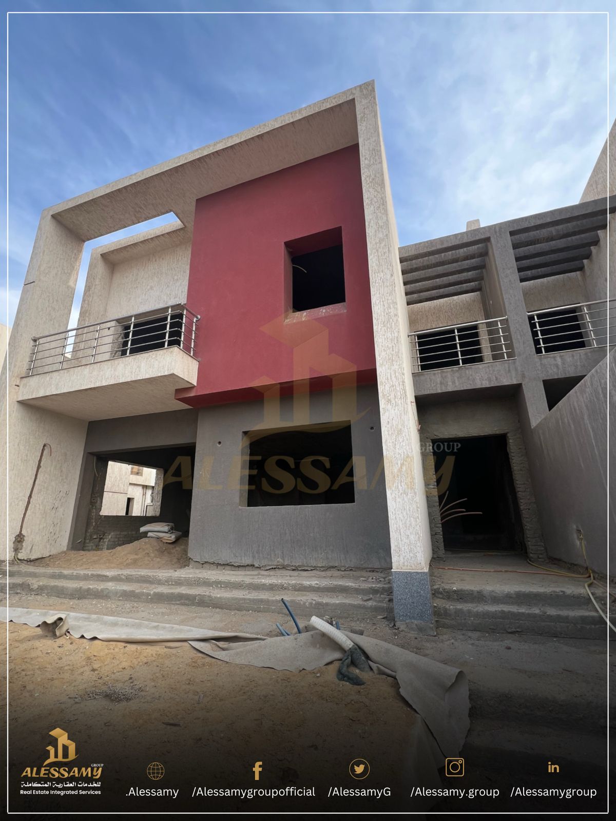  فيلا رباعية للبيع بمدينتي 235م ب VG5 نموذج I مودرن 