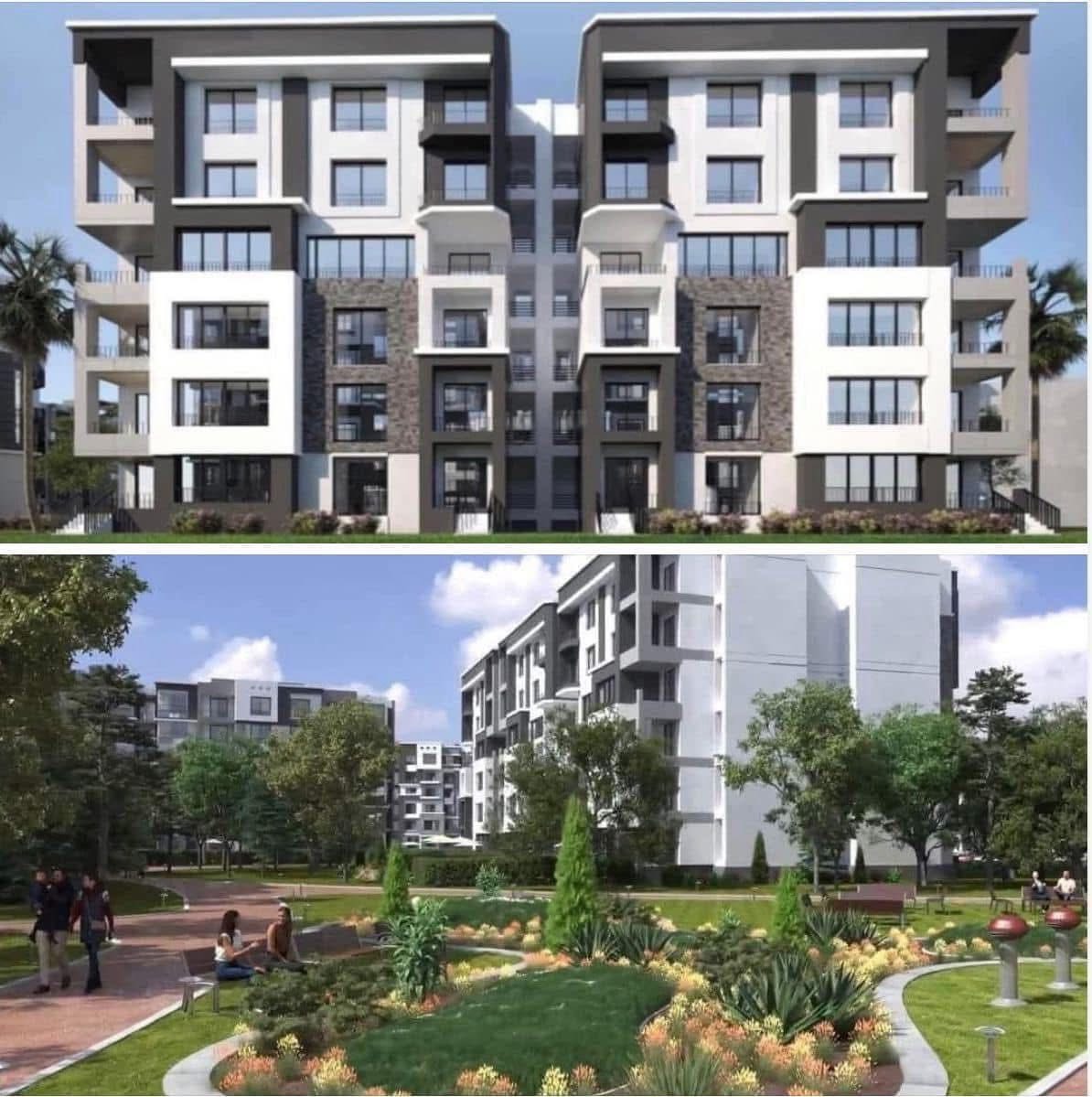 شقه للبيع بمدينتي بتسهيلات علي 10سنوات 75متر في الb14