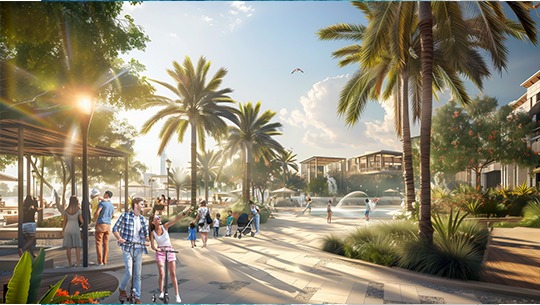 بSouthMED EGYPT  122 م2 بحرى للبيع تقسيط تطل على الاجون - من