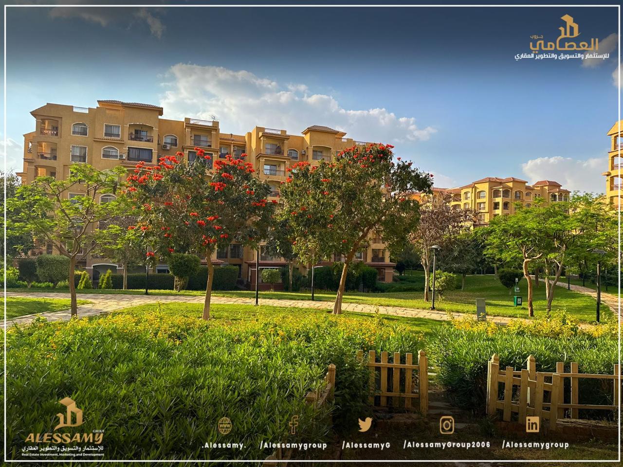 بمدينتى شقة 124 م2 للبيع كاش تطل على جاردن و Open Air Ex