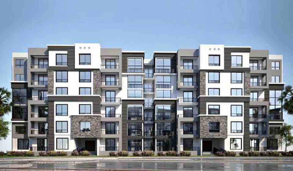 شقه للبيع بالتقسيط علي 10 سنين بمدينتي107م دور ثاني بحري 