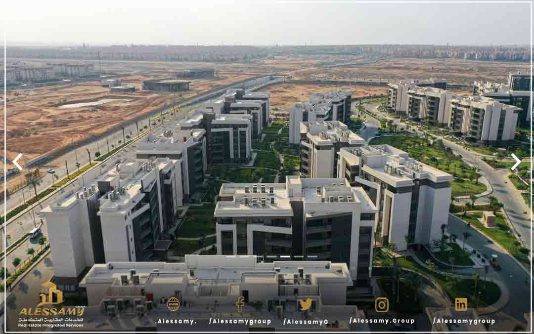 شقة للبيع بالتقسيط علي 10 سنوات بمدينتيPrivado بمساحه 82متر