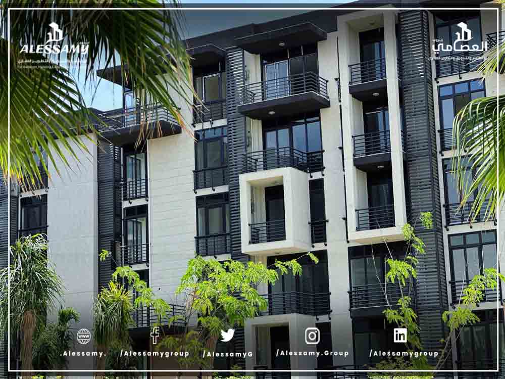 شقه للبيع بتقسيط علي 12 سنوات بمدينتي 61 متر في الB8