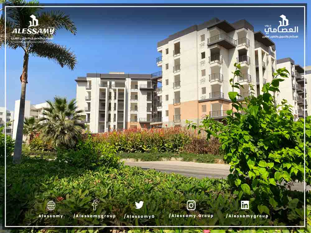 شقه للبيع بتسهيلات علي 6 سنوات  بمدينتي  127متر في الb8