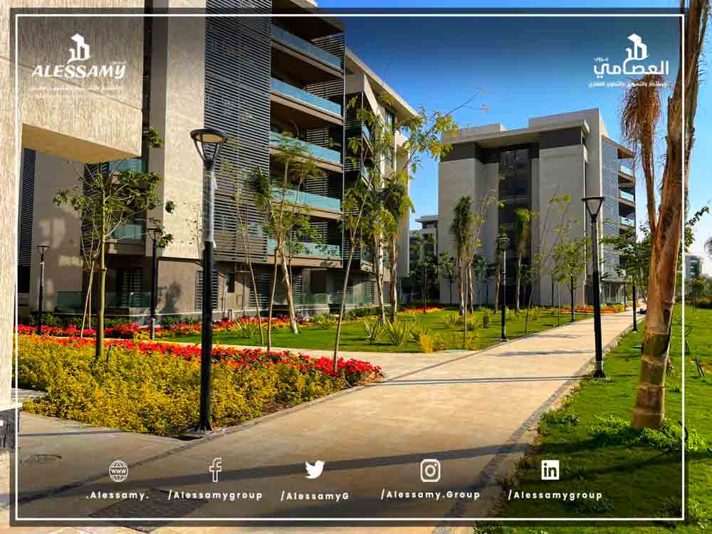 شقة 178م بكمبوند بريفادو بجوار الشانزليزية والسنترال بارك