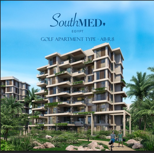 شاليه مميز بداخل المارينا M للبيع بالتقسيط فى Southmed