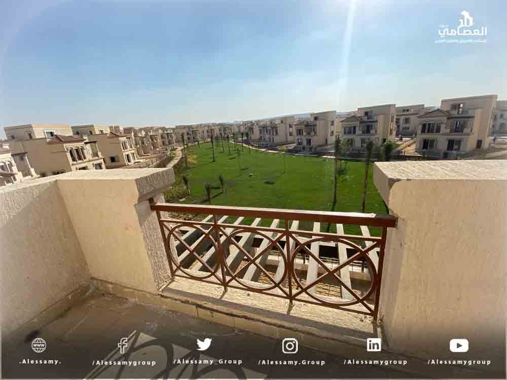 فيلا ثنائية للبيع بمقدم وتسهيلات بvg3 بمساحه 330م فيو مميز 