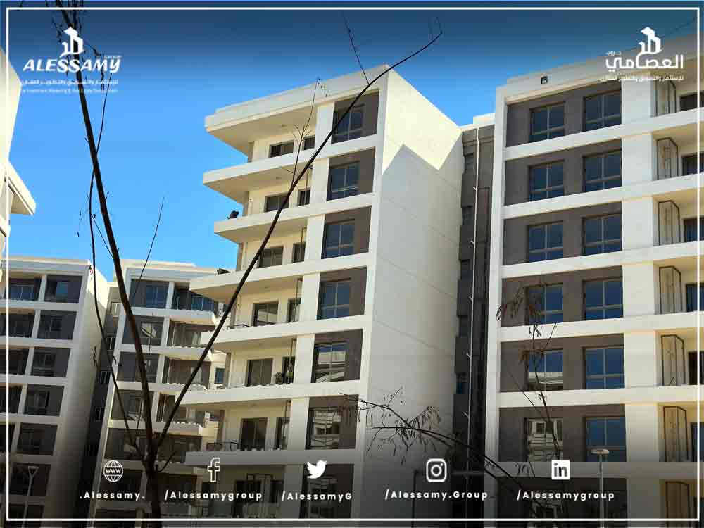 شقه للبيع بتسهيلات في السداد بمدينه نور مساحه96م بجاردن