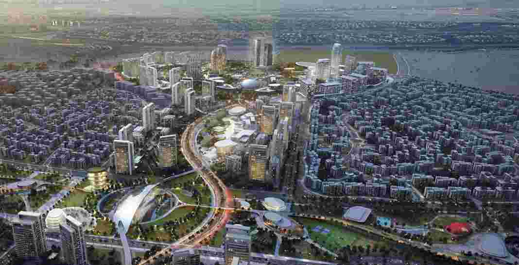 بمدينتى شقة 63 م2 بحري غربي للبيع تقسيط تطل على MADINATY SPINE 