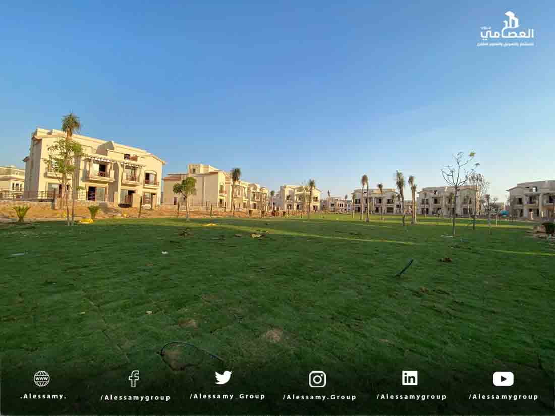 فيلا  town للبيع بمدينتي بVG3 نموذج f3 بالتقسيط علي 11 سنه 