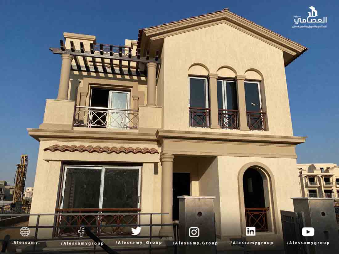 فيلا مستقلة للبيع بمدينتي نموذج D3 مساحة 484م مقدم وقسط